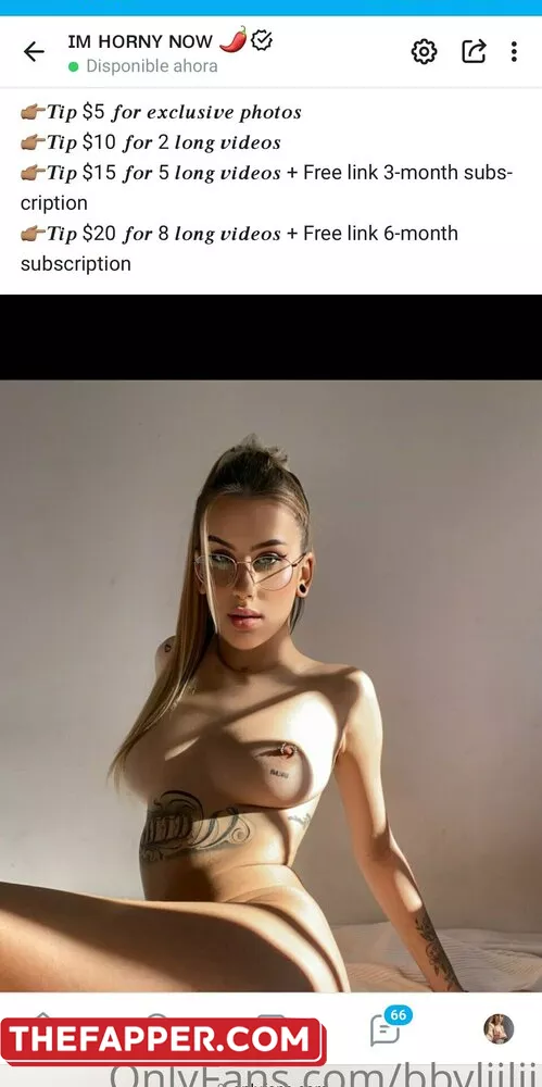 Bbyliilii  Onlyfans Leaked Nude Image #C3bMoQ59Nn