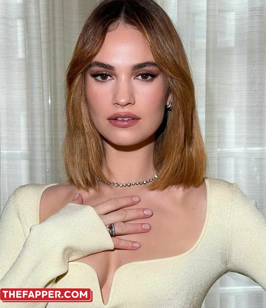 Lily James  Onlyfans Leaked Nude Image #Od0O1lfATT