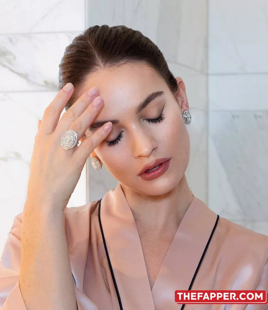 Lily James  Onlyfans Leaked Nude Image #WdjsS7Vpkf
