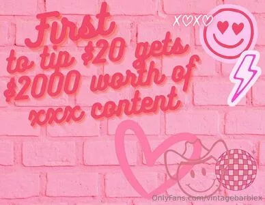 Vintagebarbiex Onlyfans Leaked Nude Image #q7ERKff7K8